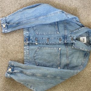 Zara denim jacket size large